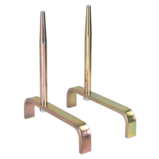 Sealey Support Cylinder Head Stands With Stud Holes Pin Diameter Ø16mm VS1555