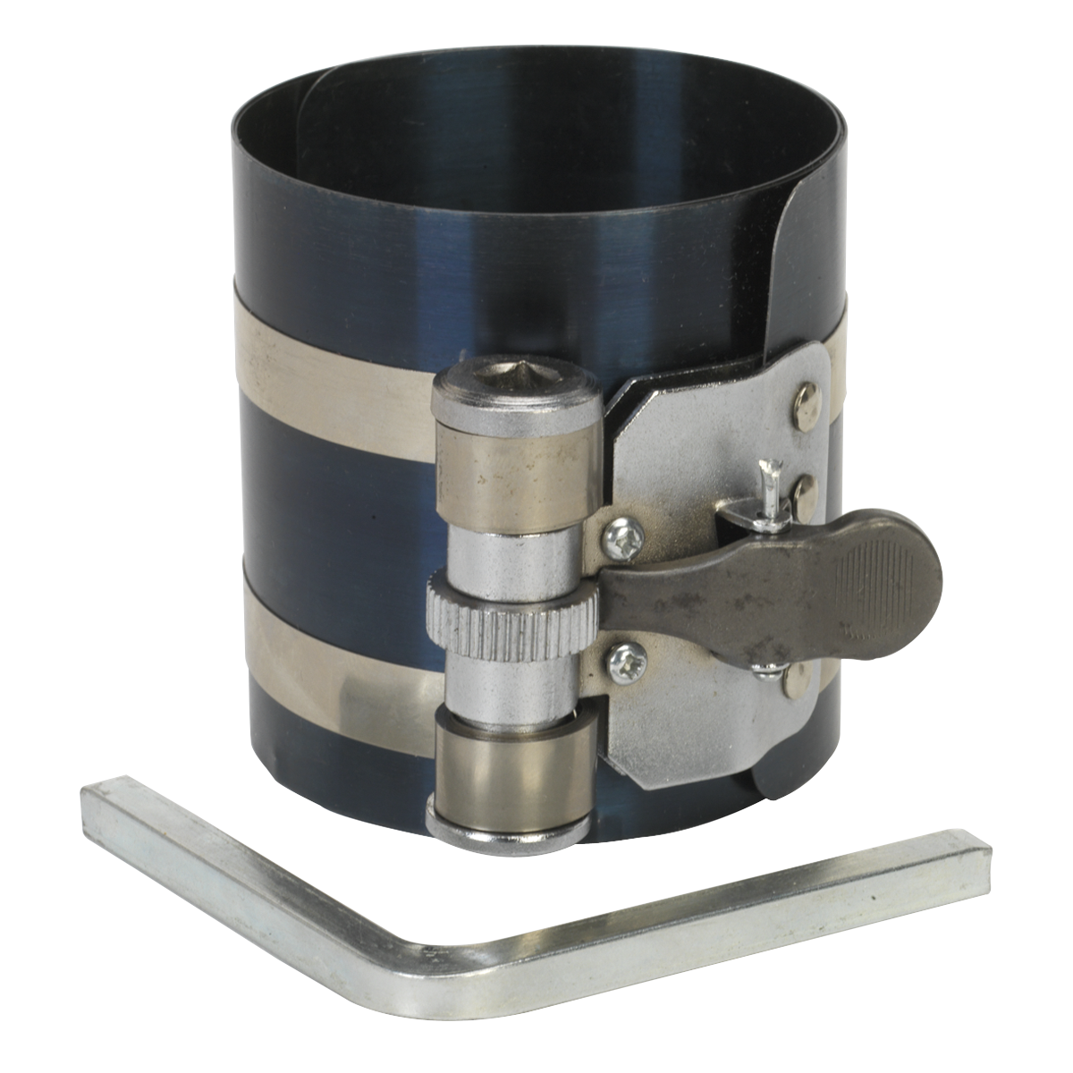 Sealey Piston Ring Compressor With Sprung Steel Wrap 75mm Ø53-175mm VS156