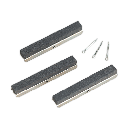 Sealey Stones 75mm Fine For Model VS162 Glaze Breaker Pack of 3 Pieces VS1623