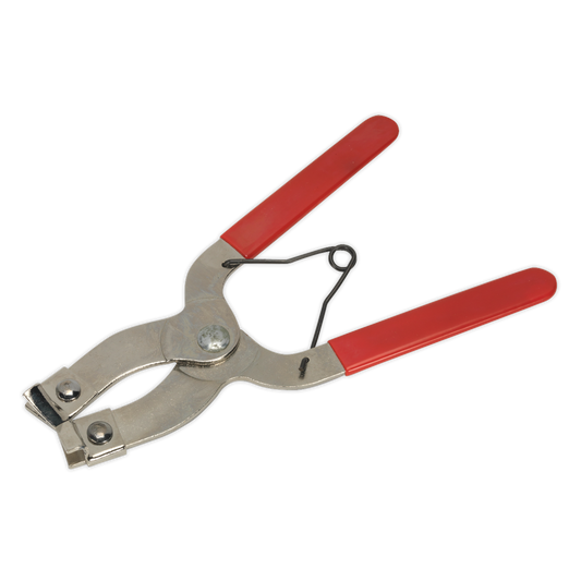Sealey 1.2-5mm Piston Ring Pliers With Spring-Return Mechanism - Red VS164