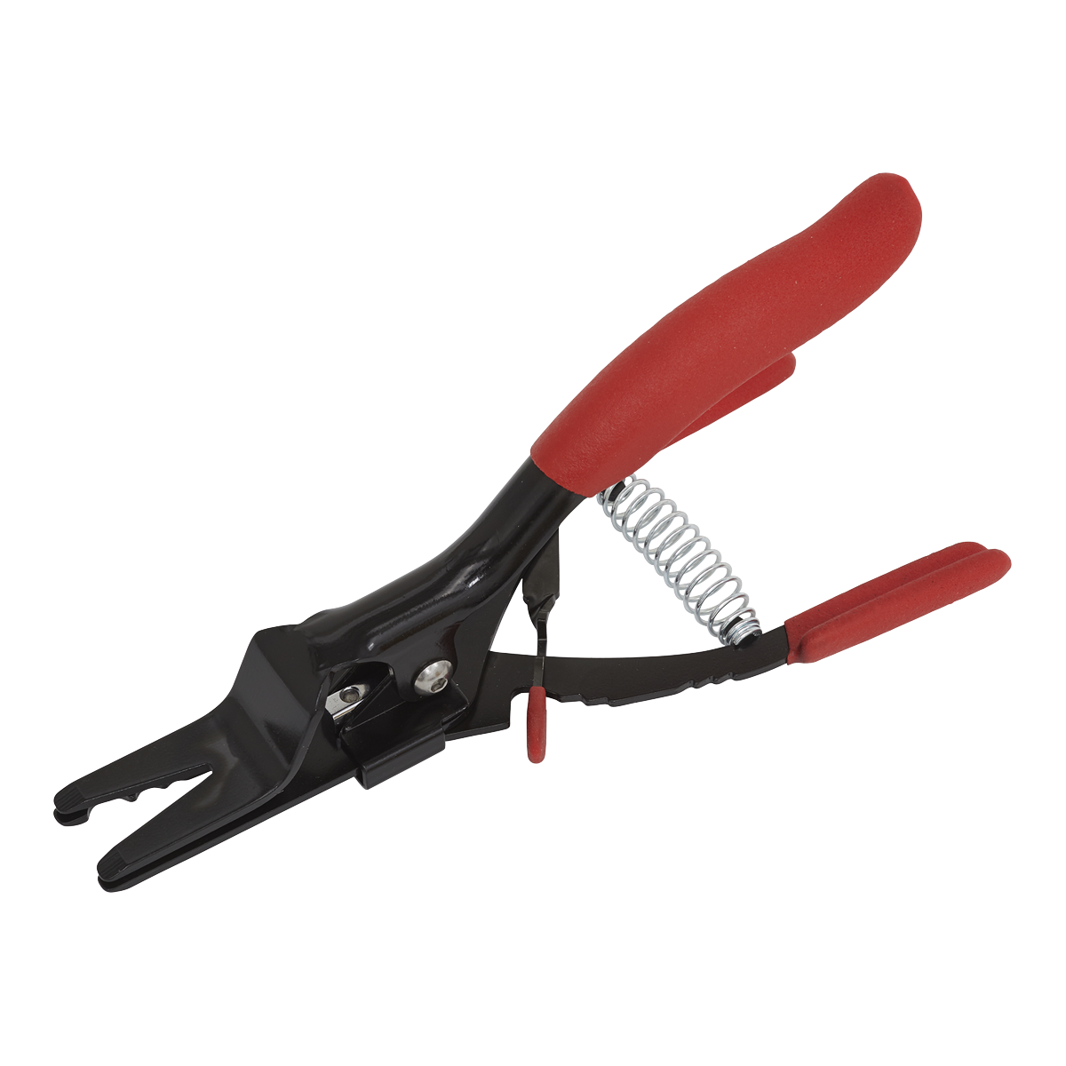 Sealey Hose Removal Pliers With Pointed Jaw Tip Locking Design - Red VS1655