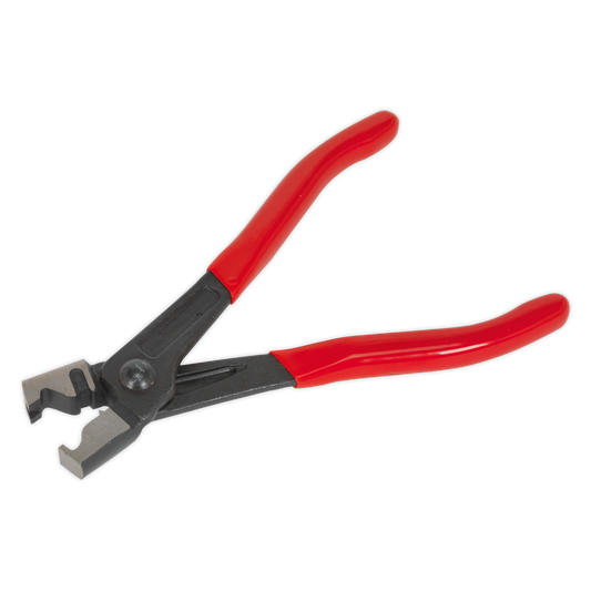 Sealey Heavy Duty Hose Clip Pliers - Clic Compatible PVC Dipped Handles VS1661