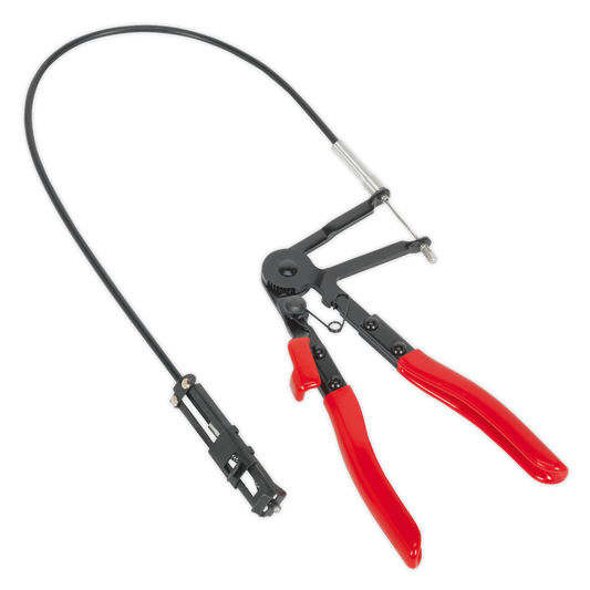 Sealey Remote Action Hose Clip Tool With Vinyl Dipped Handles 630mm VS1663