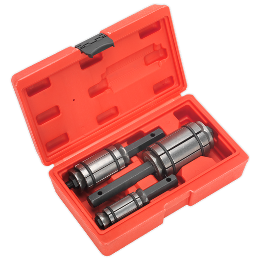 Sealey Exhaust Pipe Expander Set Removes Dents & Clamp Marks 3 Pieces VS1668