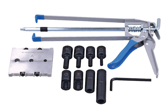LASER 6933 Hose Pipeline Stopper Set Steel 10 Pieces Universal Plug Kit