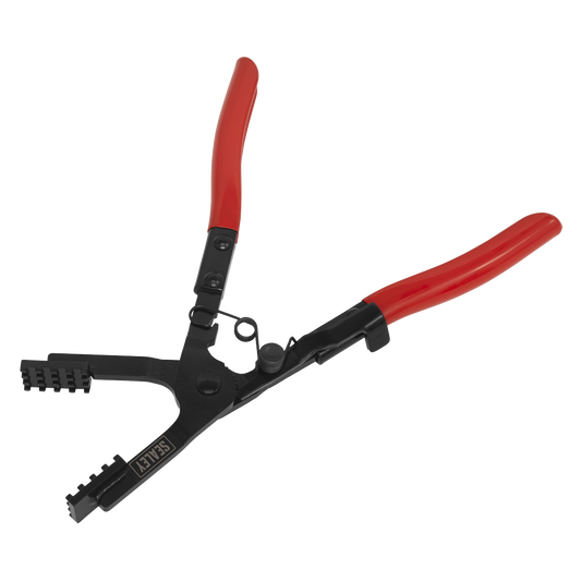 Sealey Hose Clamp Pliers Clever Spring Loaded Locking Function Angled VS1677