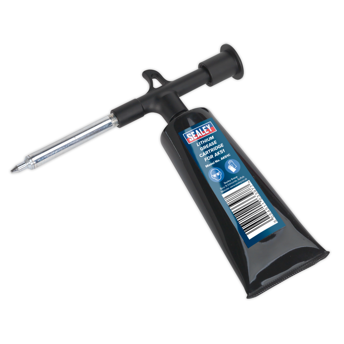 Sealey Mini Grease Applicator With Accurate Dispensing Nozzle 100g AK51