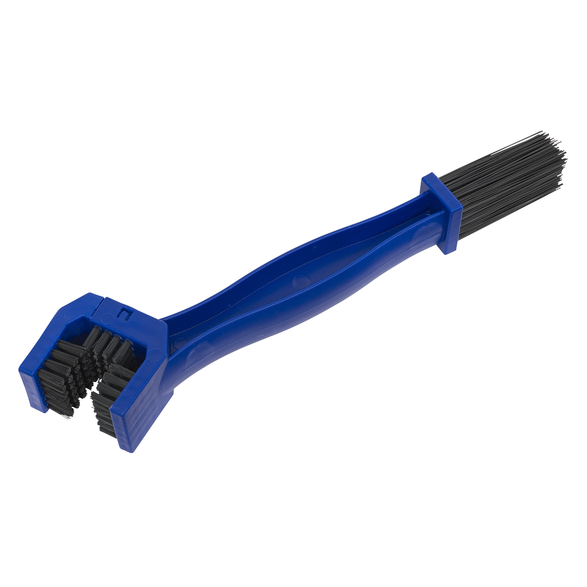Sealey Angled Motorcycle Chain Brush For Use on All Chain Types Blue VS1804