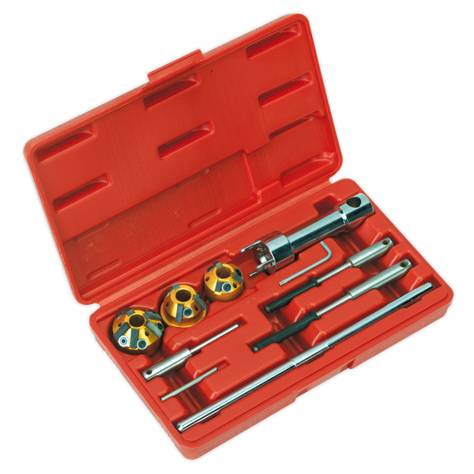 Sealey Valve Seat Cutter For Re-Cutting Inlet/Exhaust With Case 10 Pieces VS1823
