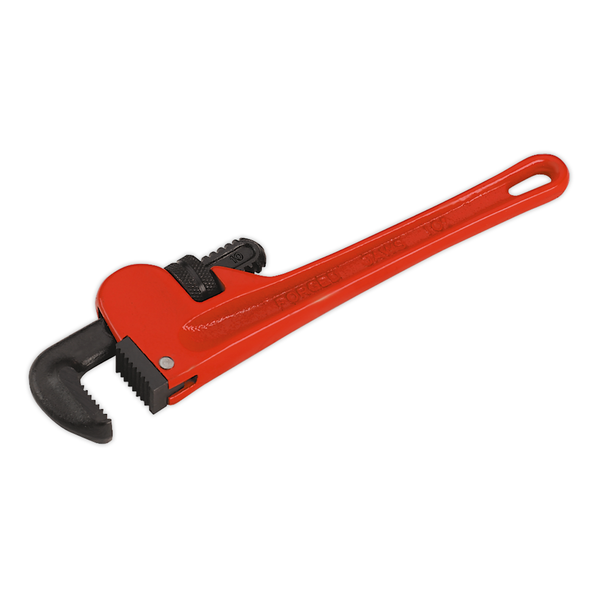 Sealey 250mm Cast Steel Pipe Wrench European Pattern For Daily Use AK5102