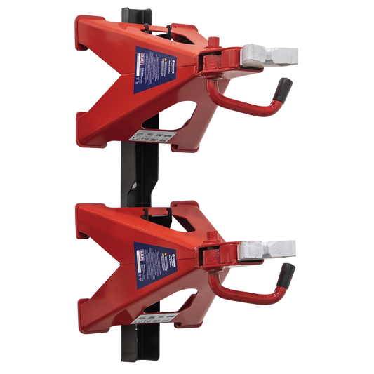 Sealey Axle Stand & Axle Stand Storage Rack Combo 6 Tonne Capacity VS2006COMBO
