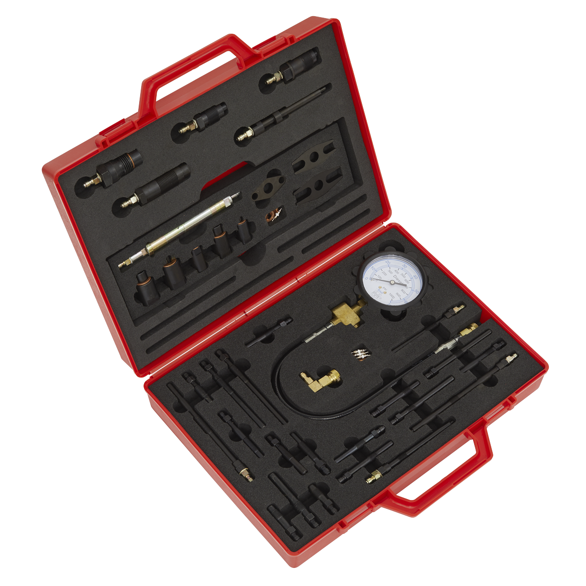 Sealey Diesel Engine Compression Tool Kit Master Supplied In Storage Case VS2044