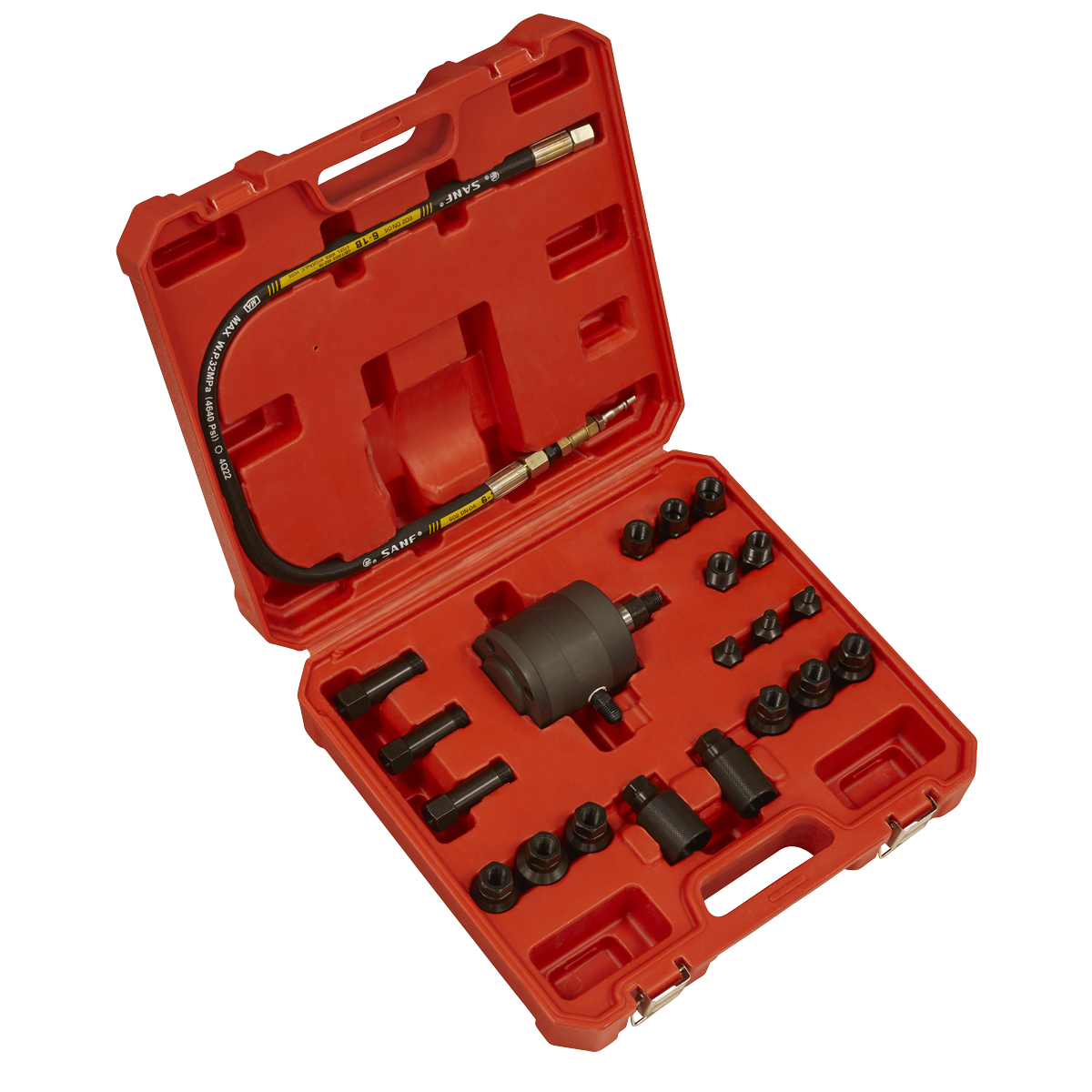 Sealey Pneumatic Diesel Injector Puller With Control Valve & Adaptors VS2080
