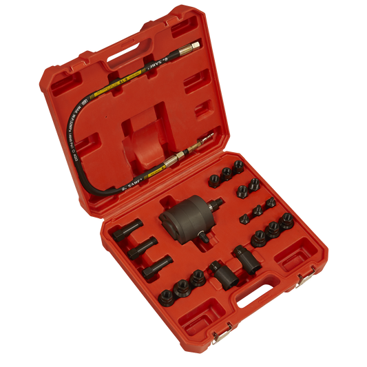Sealey Pneumatic Diesel Injector Puller With Control Valve & Adaptors VS2080