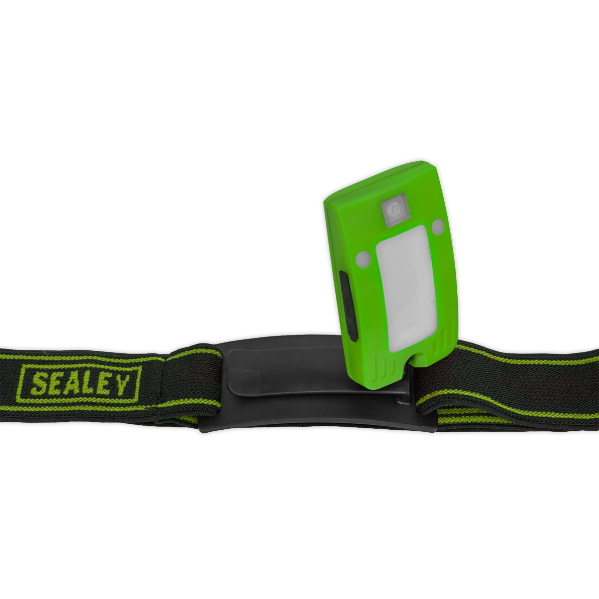 Sealey Rechargeable Head Torch 2W COB LED Flashlight Auto Sensor Green LED360HTG