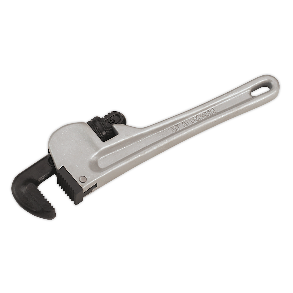 Sealey Pipe Wrench European Pattern 250mm With Aluminium Alloy Handle AK5106