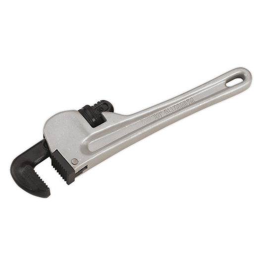Sealey Pipe Wrench European Pattern 250mm With Aluminium Alloy Handle AK5106