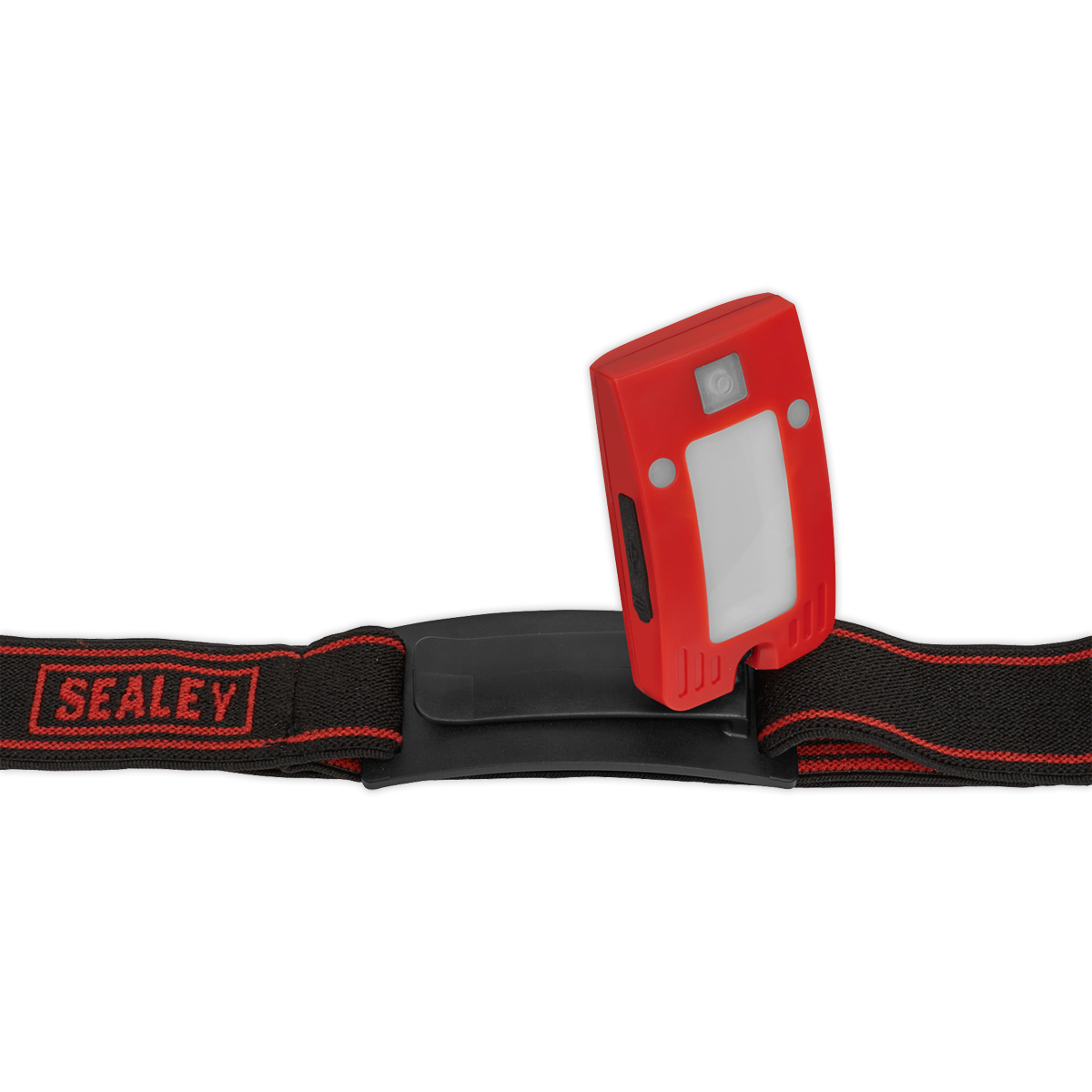 Sealey Rechargeable Head Torch 2W COB LED Flashlight Auto Sensor Red LED360HTR