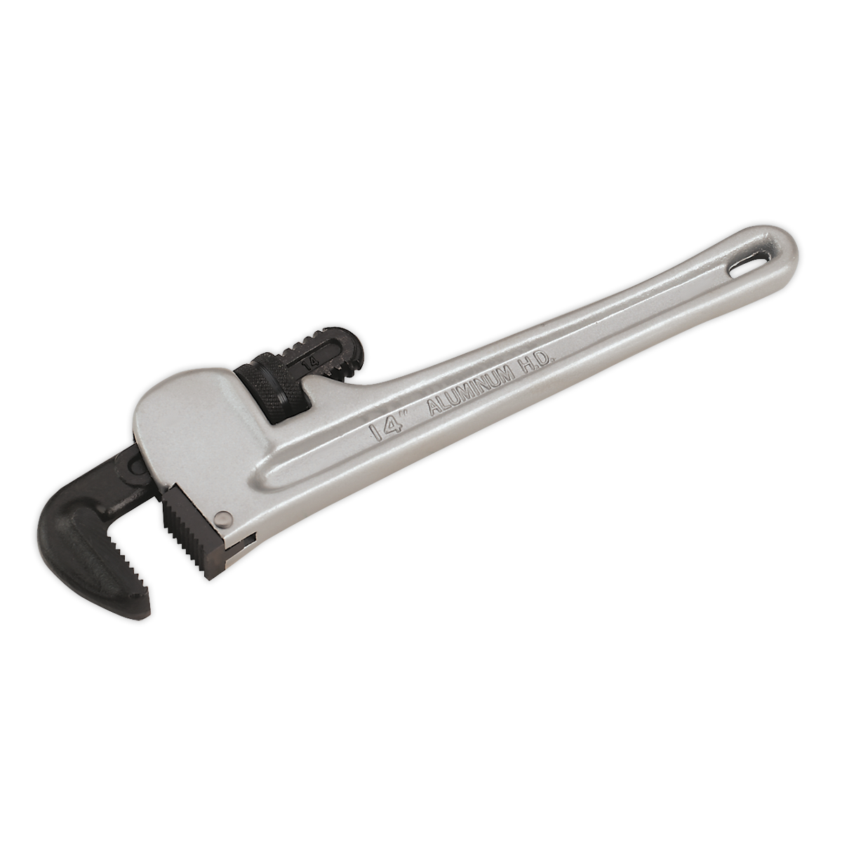 Sealey Pipe Wrench European Pattern 350mm With Aluminium Alloy Handle AK5108