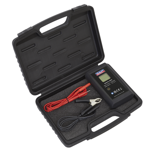 Sealey Multi Voltage Glow Plug Tester For Diesel Engines With Storage Case VS270