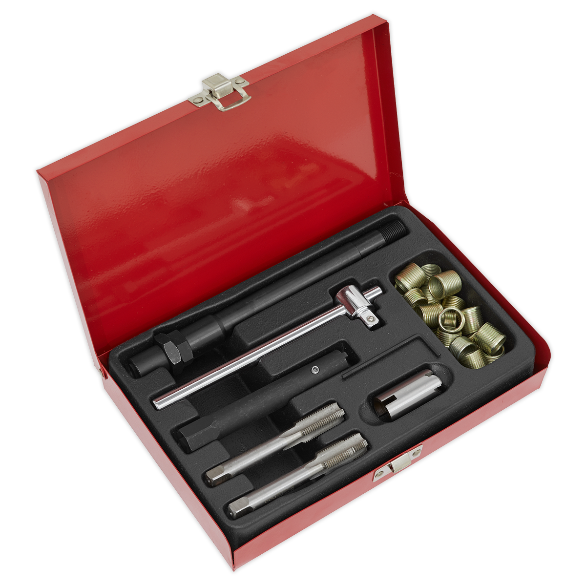 Sealey Spark Plug Thread Repair Kit With Set Of Plug Inserts Time-Saving VS301