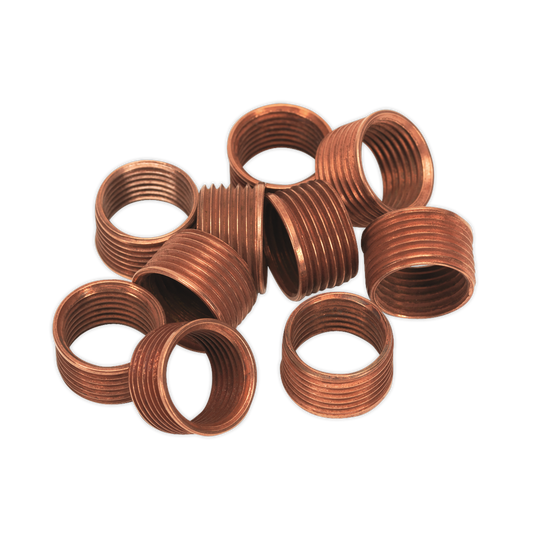 Sealey M14 x 1.25mm Replacement Inserts For VS301 9.4mm Pack of 10 Pcs VS301.9