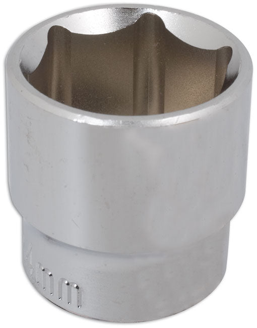 LASER 1950 Socket Wrench Insert 3/8" Drive 24mm Spanner Chrome Vanadium Steel