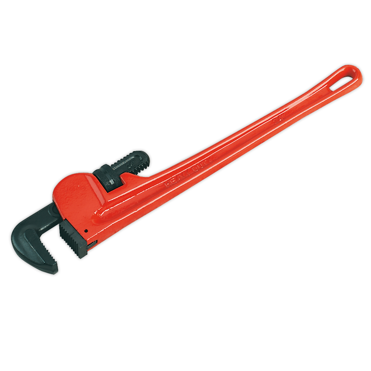 Sealey Pipe Wrench Tool European Pattern 600mm With Cast Steel Handle AK5112