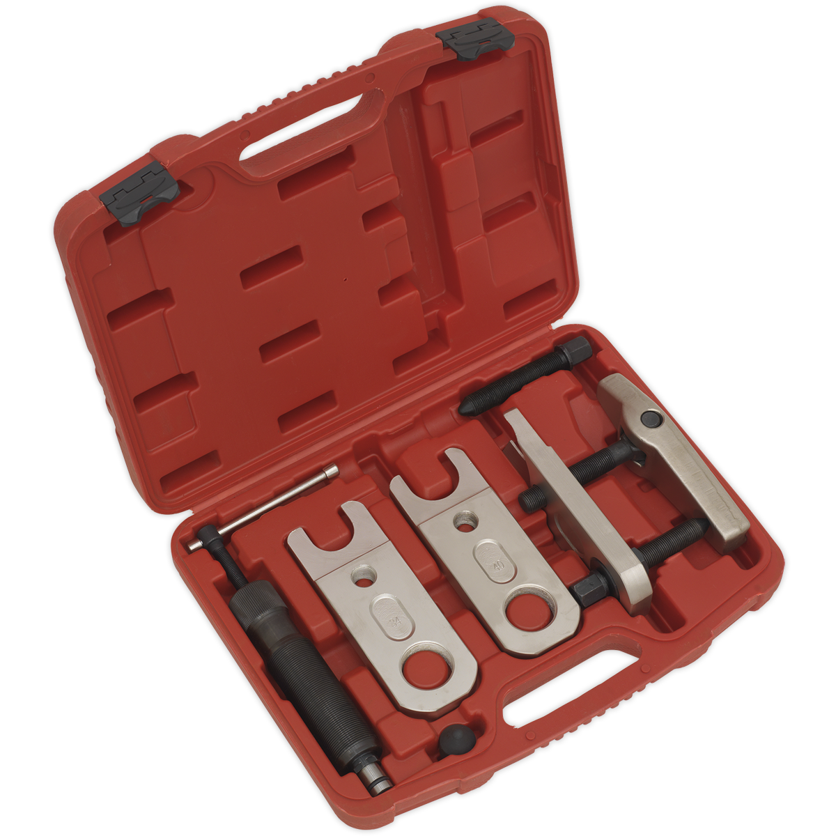 Sealey Heavy Duty Ball Joint Splitter Hydraulic & Manual 9 Pieces For HGV VS3814