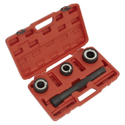 Sealey Steering Rack Knuckle Tool Set Three Interchangeable Heads 4 Pcs VS4003