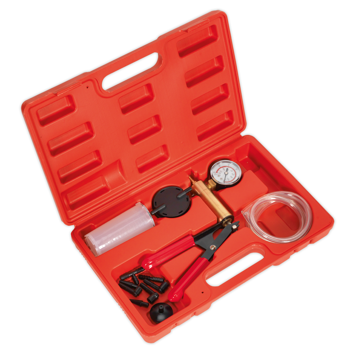 Sealey Multifunction Vacuum Tester & Brake Bleeding Kit With Gauge VS402