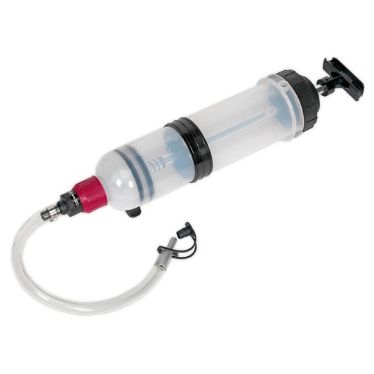 Sealey Oil Inspection Multipurpose Syringe With Viton Seal 1.5 Litres VS405