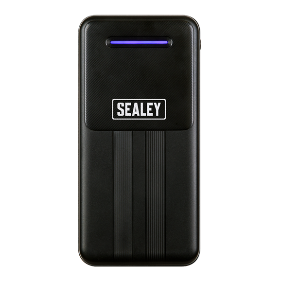 Sealey Portable Battery Power Bank 10W 10000mAh Pocket Micro USB Type C SPB101