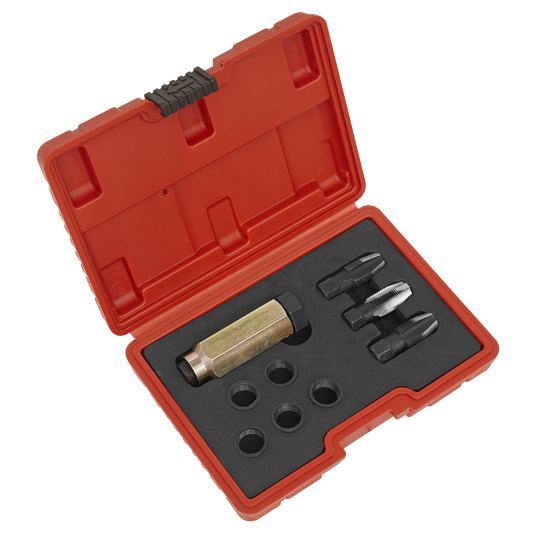 Sealey Oxygen Sensor Thread Repair Kit With Installation Tool M18 x 1.5mm VS5281