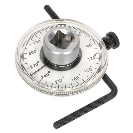 Sealey 1/2" Square Drive Angular Torque Gauge With Tough Composite Dial VS530