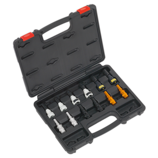 Sealey Diesel Fuel Line Blanks Set Fitted To Ford PSA Fits Renault 12 Pcs VS557