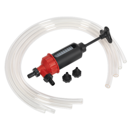 Sealey Transfer Syphon Pump - Oil Petrol Diesel Non-Aggressive Fluids VS560