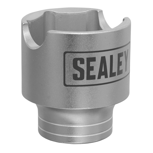 Sealey Fuel Filter Socket 1/2" Square Drive 32mm Fits Ford 2.0TDCi Silver VS6450