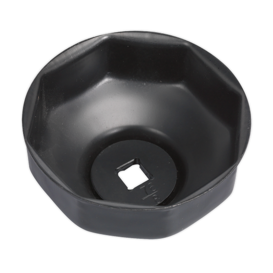 Sealey Oil Filter Cap Wrench Ø76mm x 8 Flutes Low Profile Design VS7006.V2-08