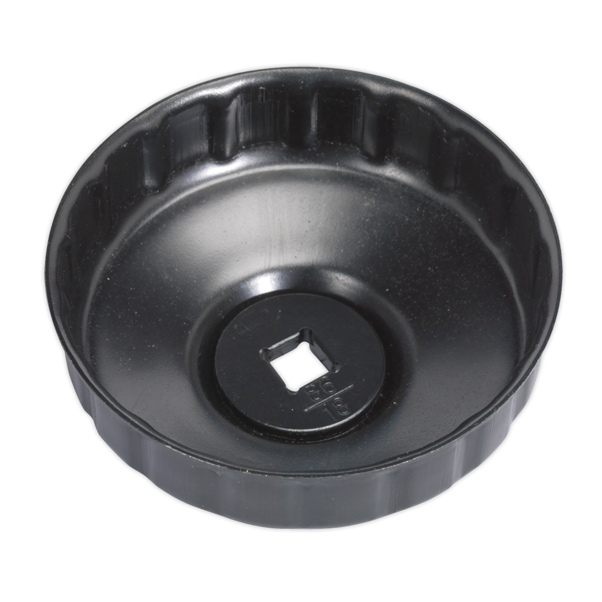 Sealey Oil Filter Cap Wrench Ø86mm x 18 Flutes Low Profile Design VS7006.V2-15