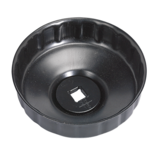 Sealey Oil Filter Cap Wrench Ø86mm x 18 Flutes Low Profile Design VS7006.V2-15
