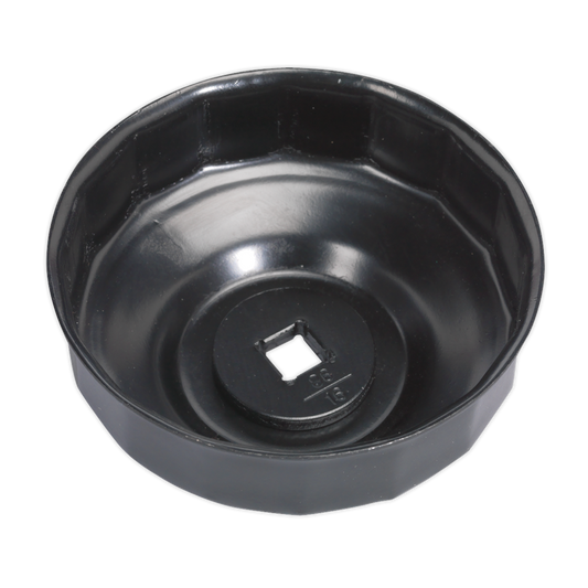 Sealey Oil Filter Cap Wrench Ø86mm x 16 Flutes Fits Volvo 3/8" VS7006.V2-16