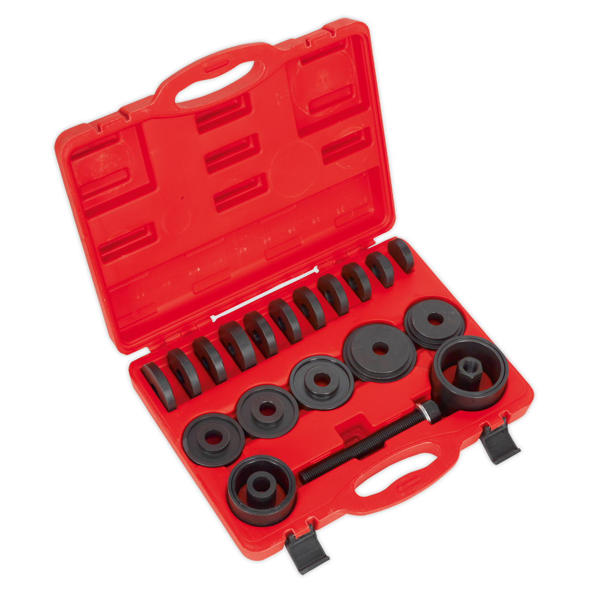 Sealey Wheel Bearing Removal Tool Kit With Heavy Duty Steel Drifts VS7020