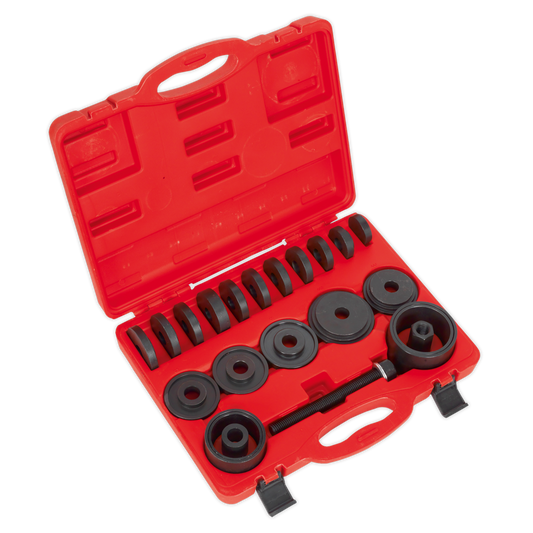 Sealey Wheel Bearing Removal Tool Kit With Heavy Duty Steel Drifts VS7020