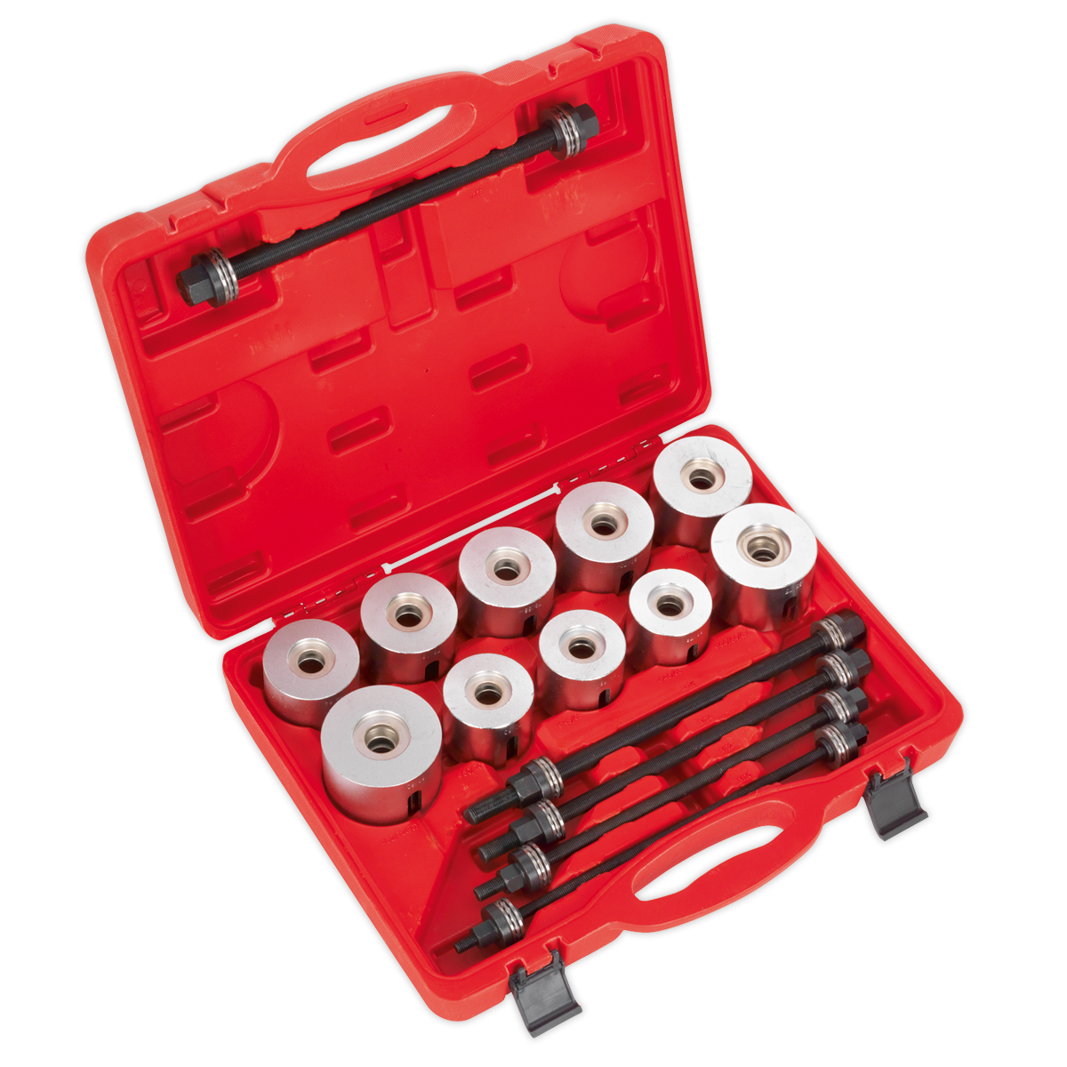 Sealey 27 Piece Bearing & Bush Removal/Installation Kit With 22 Adaptors VS7026