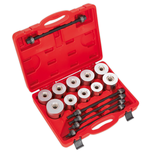 Sealey 27 Piece Bearing & Bush Removal/Installation Kit With 22 Adaptors VS7026
