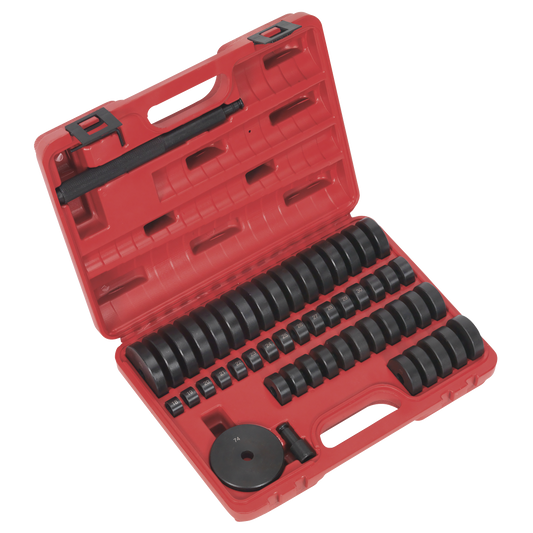 Sealey Bearing Race & Heavy Duty Steel Seal Driver Set 52 Pieces VS7032