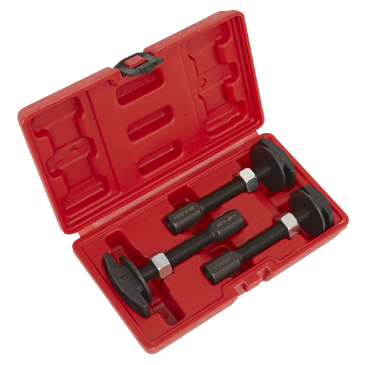 Sealey Axle Bearing Puller Set 3 Pieces Removal Storage Case 20 24 30mm VS7033