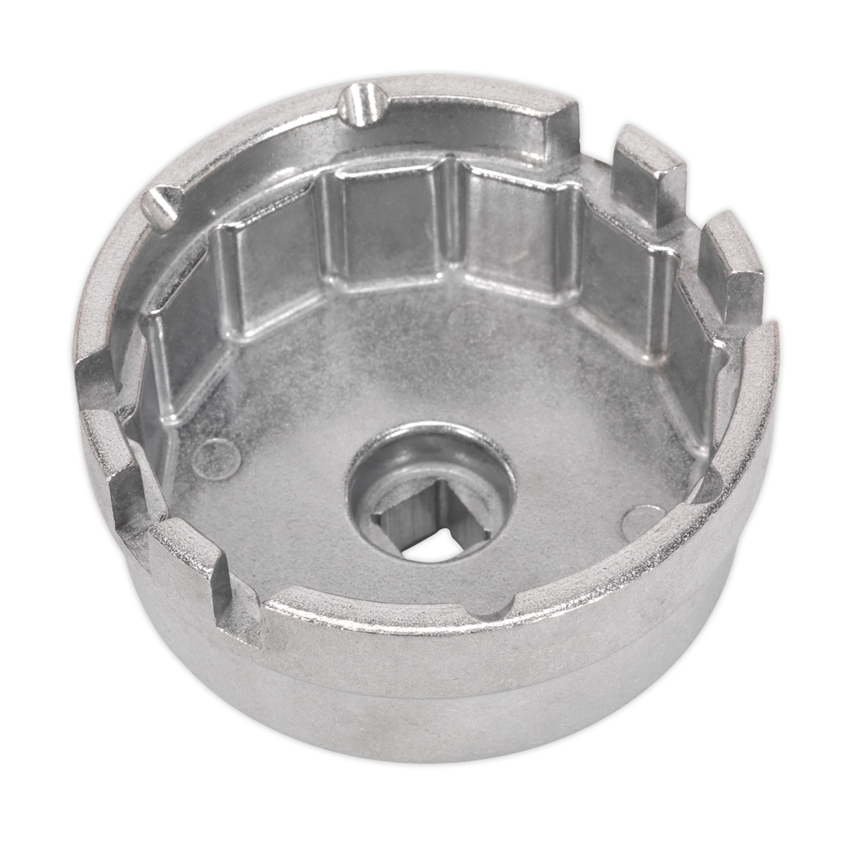 Sealey Oil Filter Cap Wrench Aluminium Alloy Ø64.5mmx14 Flutes For Toyota VS7111