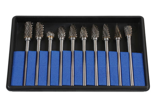 LASER 6989 Carbide Spot Weld Milling Cutter & Core Drill Bit Set 4 Pieces Tool